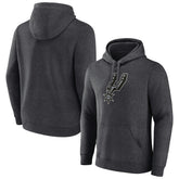 San Antonio Spurs Logo Pullover Hoodie Charcoal - NBA
