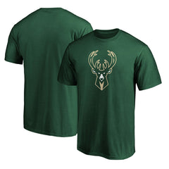 Milwaukee Bucks Logo T-Shirt Green - NBA