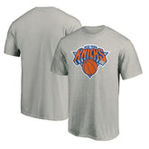 New York Knicks Logo T-Shirt Heather Gray - NBA