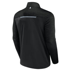 Las Vegas Raiders Defender Half-Zip Top Black | Fanatics