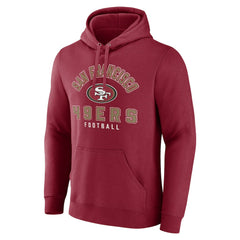 San Francisco 49ers Between the Pylons Pullover Hoodie Scarlet | Fanatics