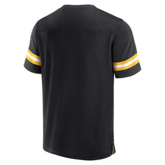 Pittsburgh Steelers Jersey Tackle V-Neck T-Shirt Black | Fanatics