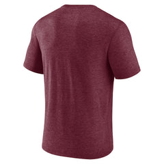 Arizona Cardinals Retro Tri-Blend T-Shirt Heather Cardinal | Fanatics