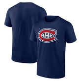 Montreal Canadiens Logo T-Shirt - Navy - NHL