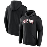 Houston Rockets Wordmark Alternate Pullover Hoodie Black - NBA