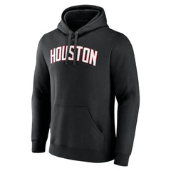 Houston Rockets Wordmark Alternate Pullover Hoodie Black - NBA