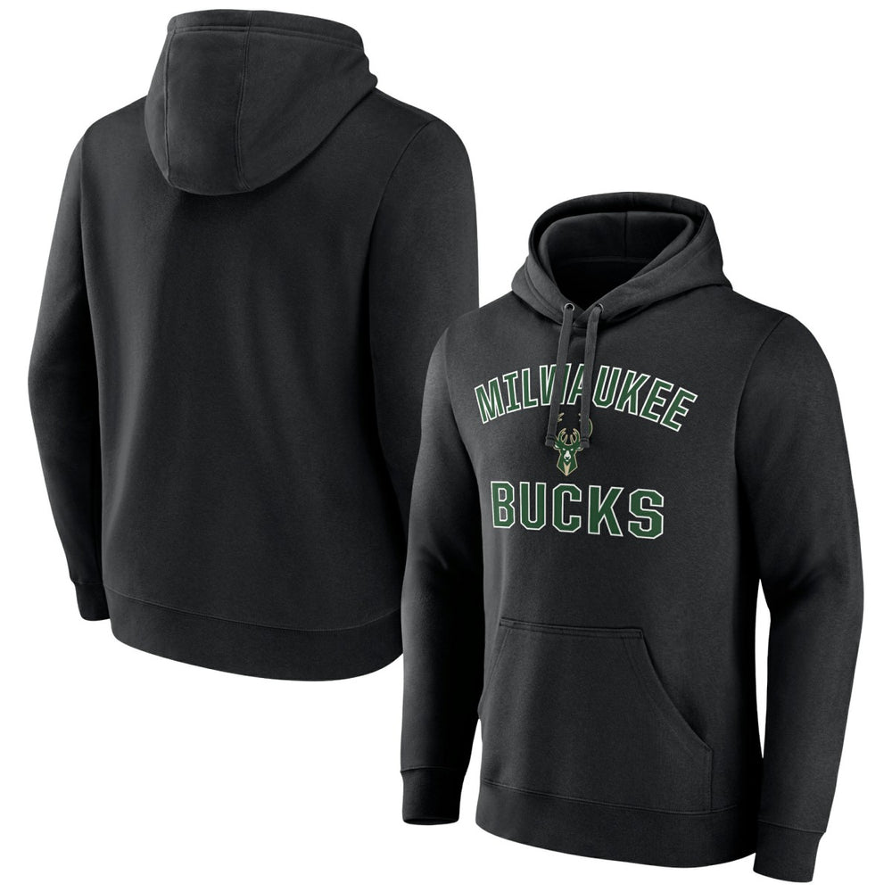 Black Victory Arch Pullover Hoodie Black - NBA