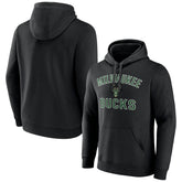 Black Victory Arch Pullover Hoodie Black - NBA