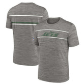 New York Jets Legacy Sideline Performance T-Shirt Heather Charcoal | Nike for Sale