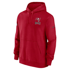 Tampa Bay Buccaneers Sideline Club Fleece Pullover Hoodie Red | Nike for Sale