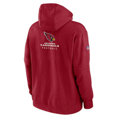 Arizona Cardinals Sideline Club Fleece Pullover Hoodie Cardinal | Nike for Sale