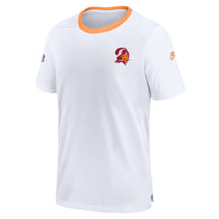 Tampa Bay Buccaneers Throwback Coach Performance T-Shirt White | Nike for Sale
