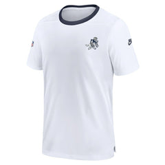 Dallas Cowboys Men's Sideline Coaches Alternate Performance T-Shirt White | Nike for Sale