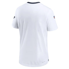 Dallas Cowboys Men's Sideline Coaches Alternate Performance T-Shirt White | Nike for Sale