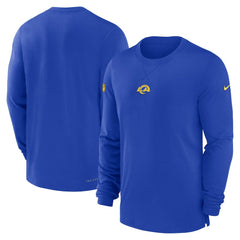 Los Angeles Rams 2023 Sideline Performance Long Sleeve T-Shirt Royal | Nike for Sale