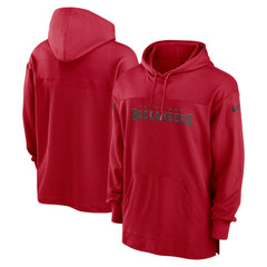 Tampa Bay Buccaneers 2023 Sideline Lightweight Performance Hooded Top Red | Nike for Sale