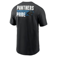 Carolina Panthers Blitz Essential T-Shirt Black | Nike for Sale