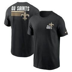 New Orleans Saints Blitz Essential T-Shirt Black | Nike for Sale