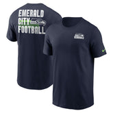 Seattle Seahawks Blitz Essential T-Shirt College Navy | Nike for Sale