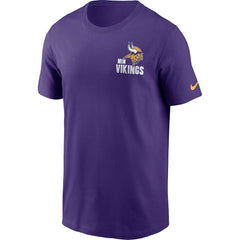 Minnesota Vikings Blitz Essential T-Shirt Purple | Nike for Sale