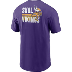 Minnesota Vikings Blitz Essential T-Shirt Purple | Nike for Sale