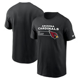 Arizona Cardinals Division Essential T-Shirt Black | Nike for Sale