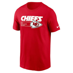 Kansas City Chiefs Division Essential T-Shirt Red | Nike for Sale