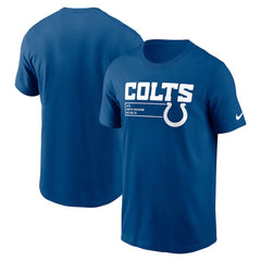 Indianapolis Colts Division Essential T-Shirt Royal | Nike for Sale