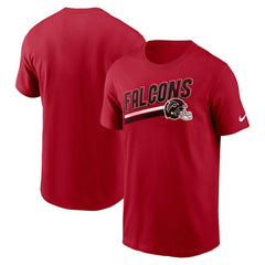 Atlanta Falcons Essential Blitz Lockup T-Shirt Red | Nike for Sale