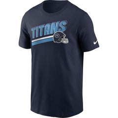 Tennessee Titans Essential Blitz Lockup T-Shirt Navy | Nike for Sale