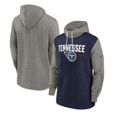 Tennessee Titans Fashion Color Block Pullover Hoodie Navy | Nike for Sale