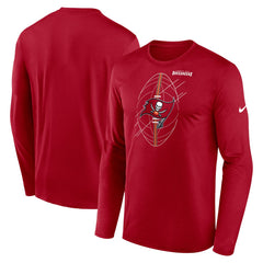 Tampa Bay Buccaneers Legend Icon Long Sleeve T-Shirt Red | Nike for Sale