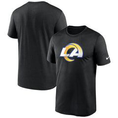 Los Angeles Rams Primetime Legend Logo Performance T-Shirt Black | Nike for Sale