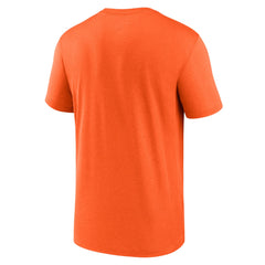 Denver Broncos Legend Wordmark Performance T-Shirt Orange | Nike for Sale