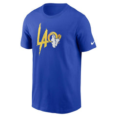 Los Angeles Rams Local Essential T-Shirt Royal | Nike for Sale