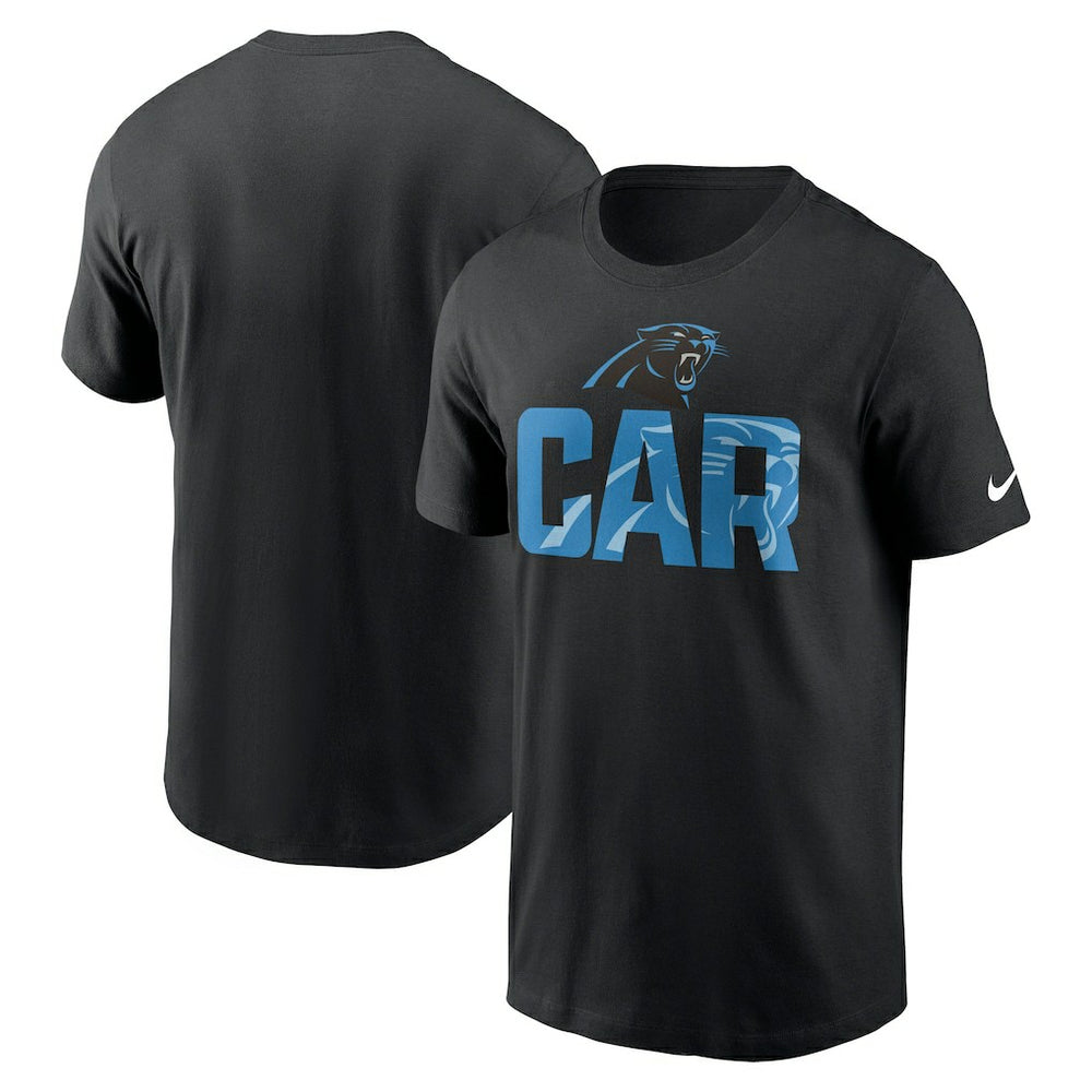 Carolina Panthers Local Essential T-Shirt Black | Nike for Sale