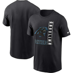 Carolina Panthers Lockup Essential T-Shirt Black | Nike for Sale