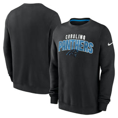 Carolina Panthers Rewind Club Pullover Sweatshirt Black | Nike for Sale