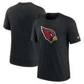 Arizona Cardinals Rewind Logo Tri-Blend T-Shirt Black | Nike for Sale