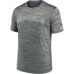 Los Angeles Chargers Velocity Arch Performance T-Shirt Anthracite | Nike for Sale