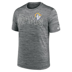 Los Angeles Rams Velocity Arch Performance T-Shirt Anthracite | Nike for Sale
