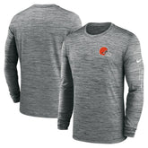 Cleveland Browns Velocity Long Sleeve T-Shirt Anthracite | Nike for Sale