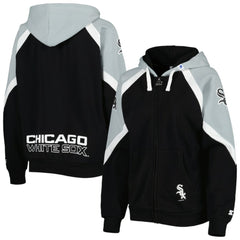 Chicago White Sox Starter Women's Hail Mary Full-Zip Hoodie - MLB