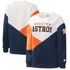 Houston Astros Starter Women's Shutout Pullover Sweatshirt - MLB