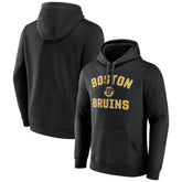 Boston Bruins Victory Arch Pullover Hoodie - Black - NHL