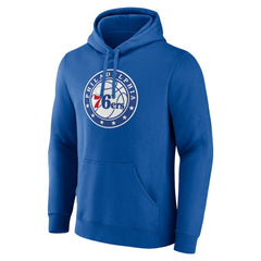 Philadelphia 76ers Alternate Logo Pullover Hoodie Royal - NBA