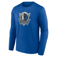 Dallas Mavericks Alternate Logo Long Sleeve T-Shirt Royal - NBA