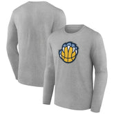 Memphis Grizzlies Alternate Logo Long Sleeve T-Shirt Gray - NBA