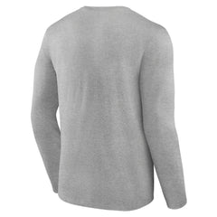 Philadelphia 76ers Alternate Logo Long Sleeve T-Shirt Gray - NBA