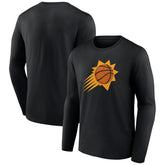 Phoenix Suns Alternate Logo Long Sleeve T-Shirt Black - NBA